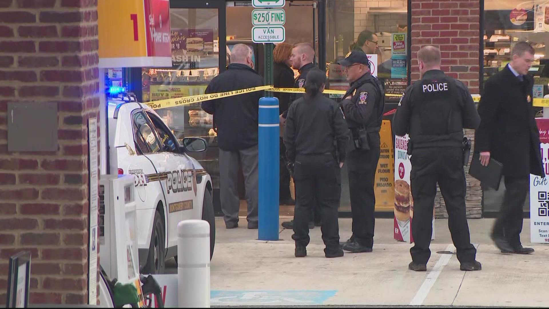 Police are investigating a deadly shooting at a shell gas station on New Hampshire Avenue.