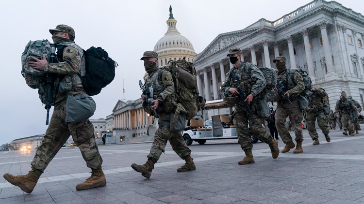 150 National Guard members deployed to DC after Capitol riots test positive for COVID-19