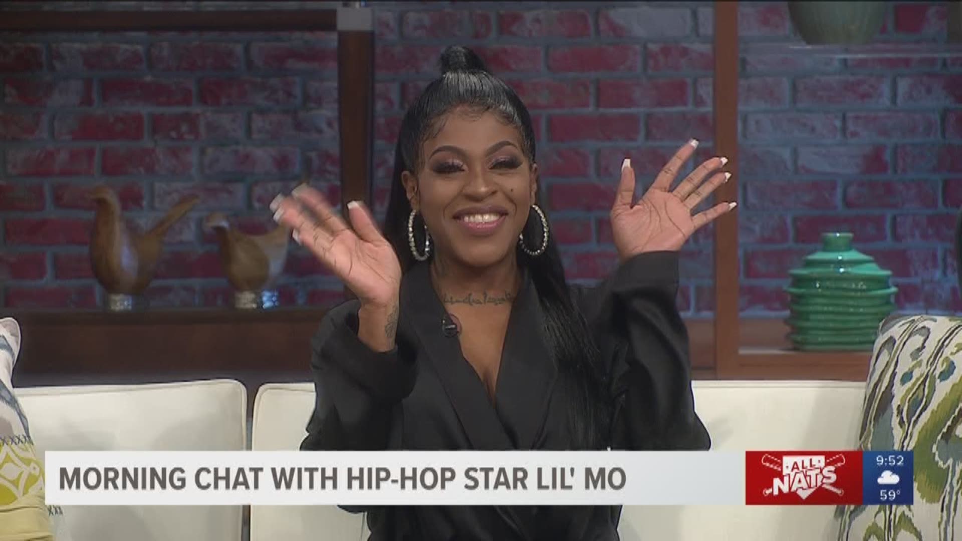 Singer, Actress, and Media Personality Lil' Mo explains her role in "Set it Off" at The Warner Theatre, and explains the importance of domestic violence awareness.