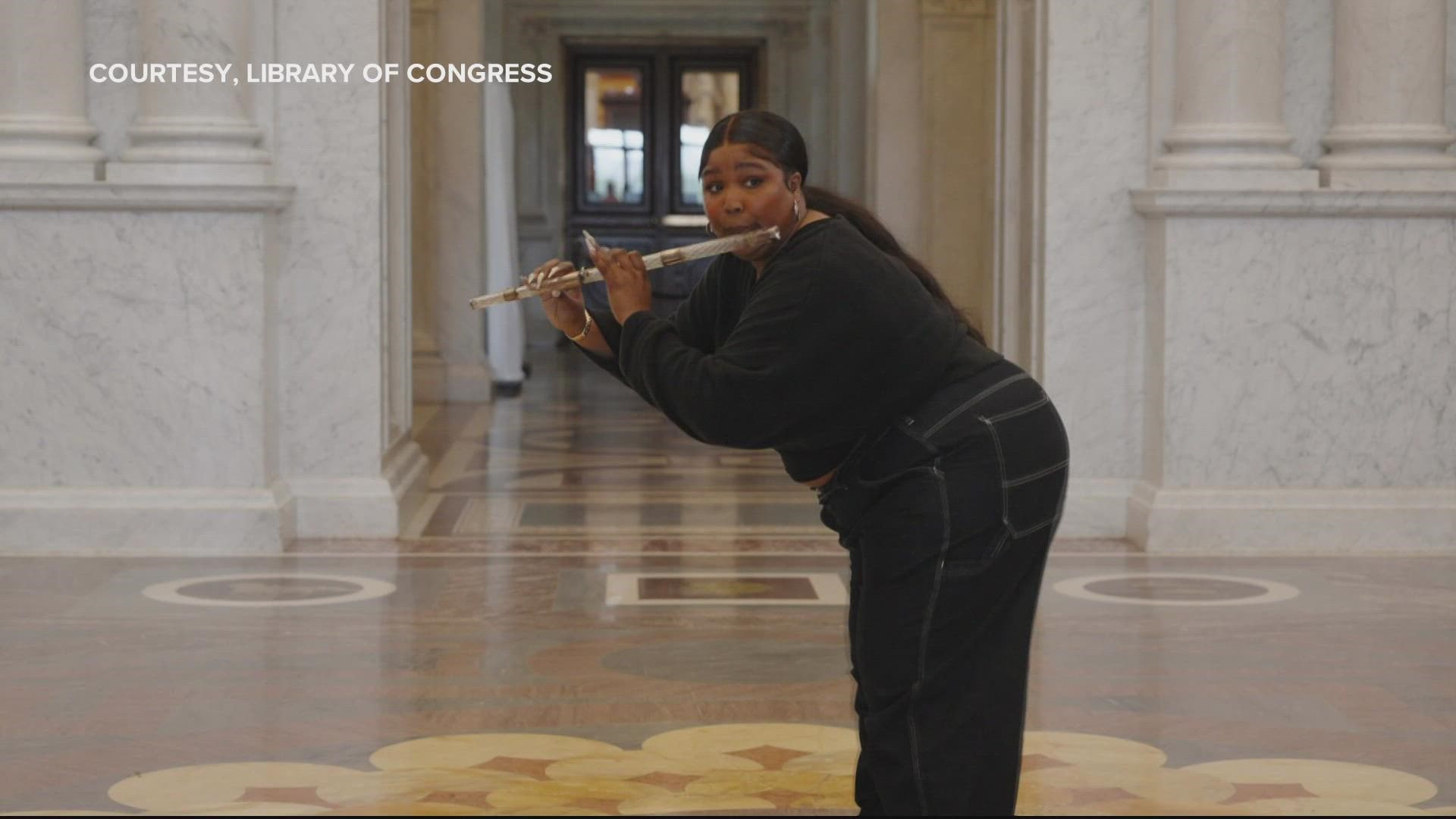 Lizzo played a crystal flute, once owned by President James Madison. Let's look inside the Library of Congress to see how it made this historic performance happen