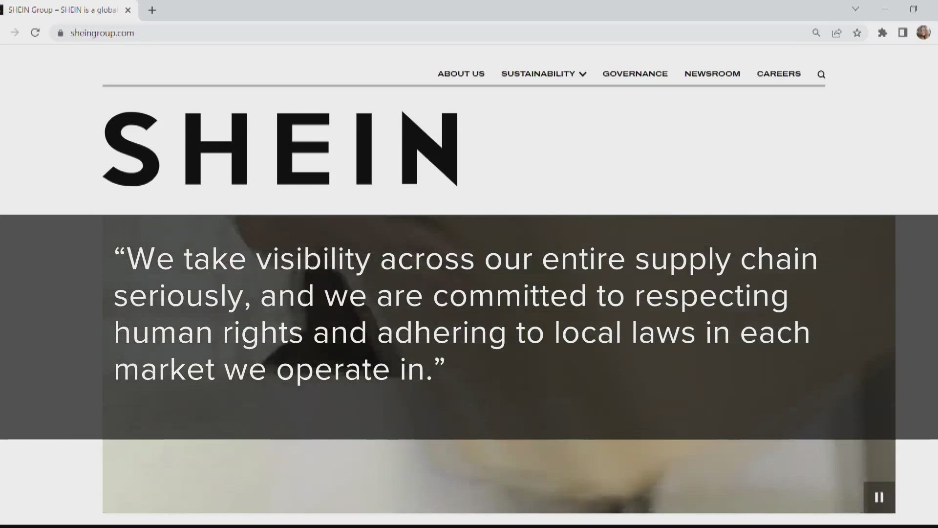 A group in D.C. called Shutdown Shein is allegedly the clothing store, Shein, using forced labor to achieve those super lower prices that they are known for.