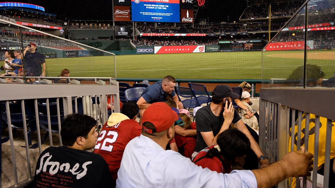 LEADING OFF: Pads-Nats resume after shooting outside DC park - The