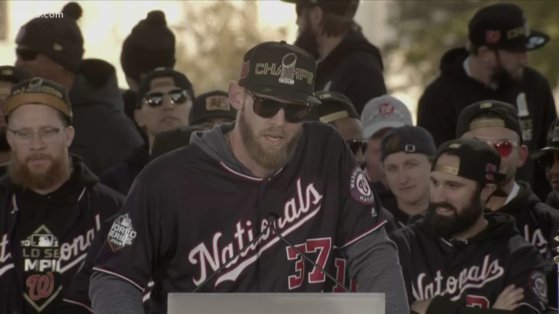WATCH: All of the speeches from the Nationals World Series Parade