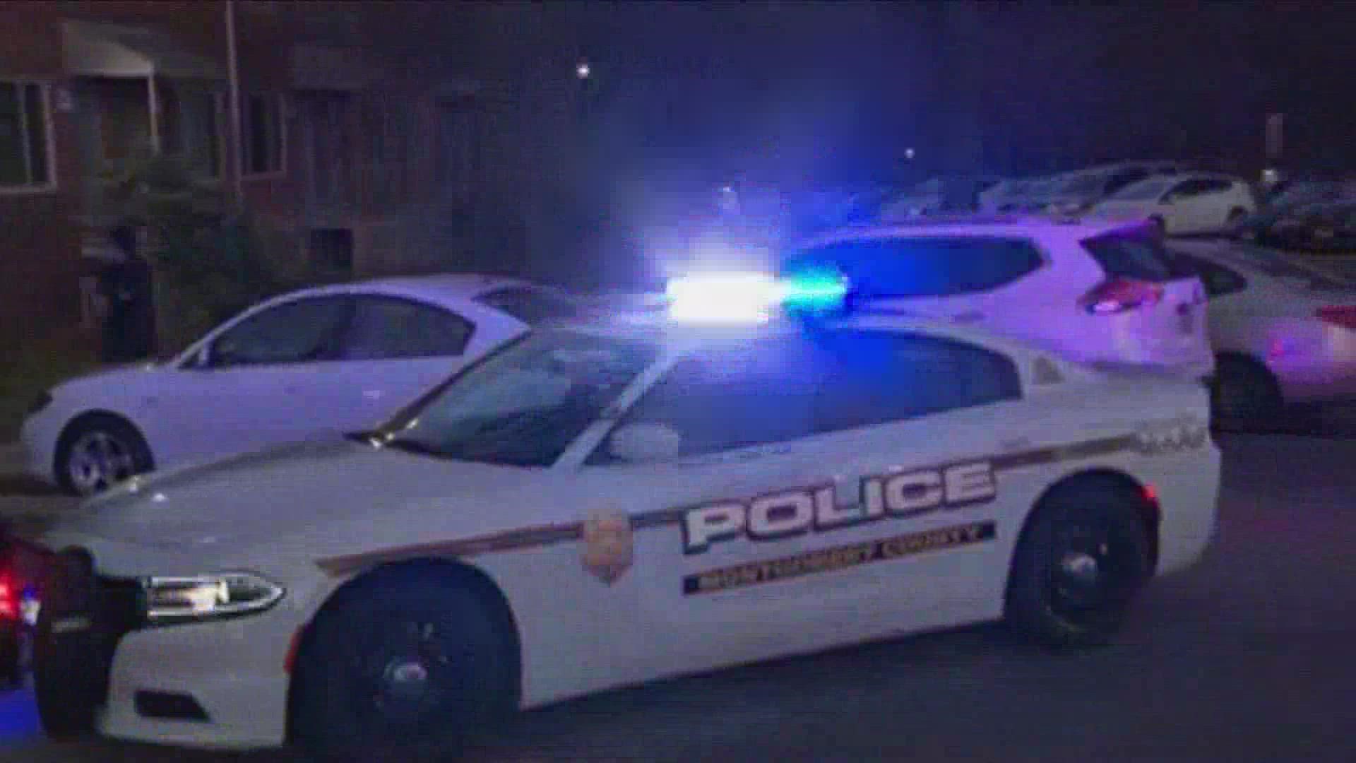 Authorities in Montgomery County are responding to a report of multiple people shot early Wednesday morning.
