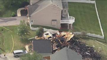 Lightning suspected in $800,000 worth of damage to Damascus home