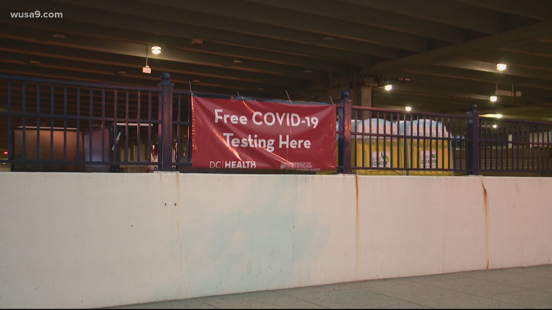 Even after social distancing for Thanksgiving, multiple people getting COVID tests in D.C. Friday said they wanted to feel extra safe for the rest of the holidays.