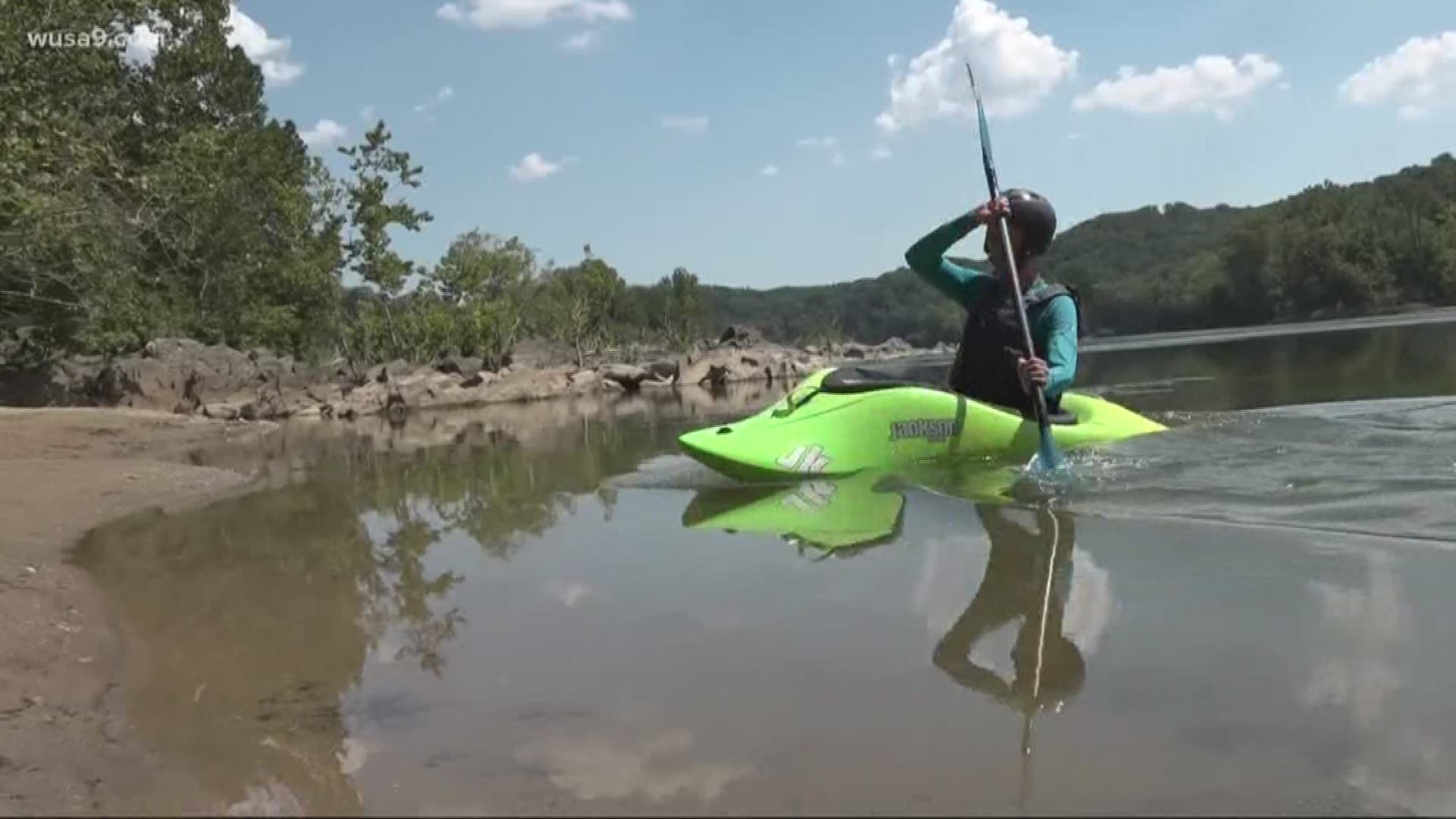 The Potomac River has turned into the equivalent of bath water, hitting nearly 94 degrees. There are environmental effects and potential health problems.