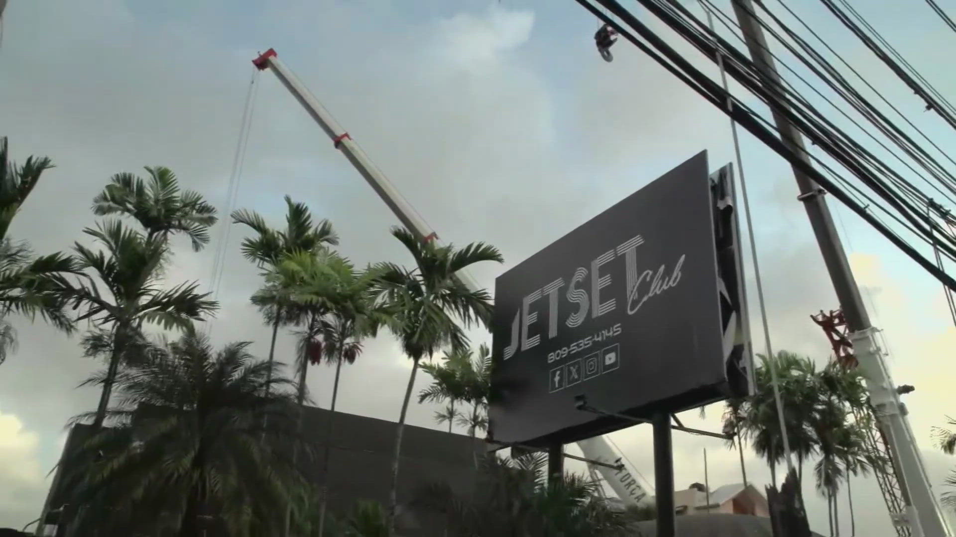 Over 200 people confirmed dead after roof collapse at popular night club Jet Set.