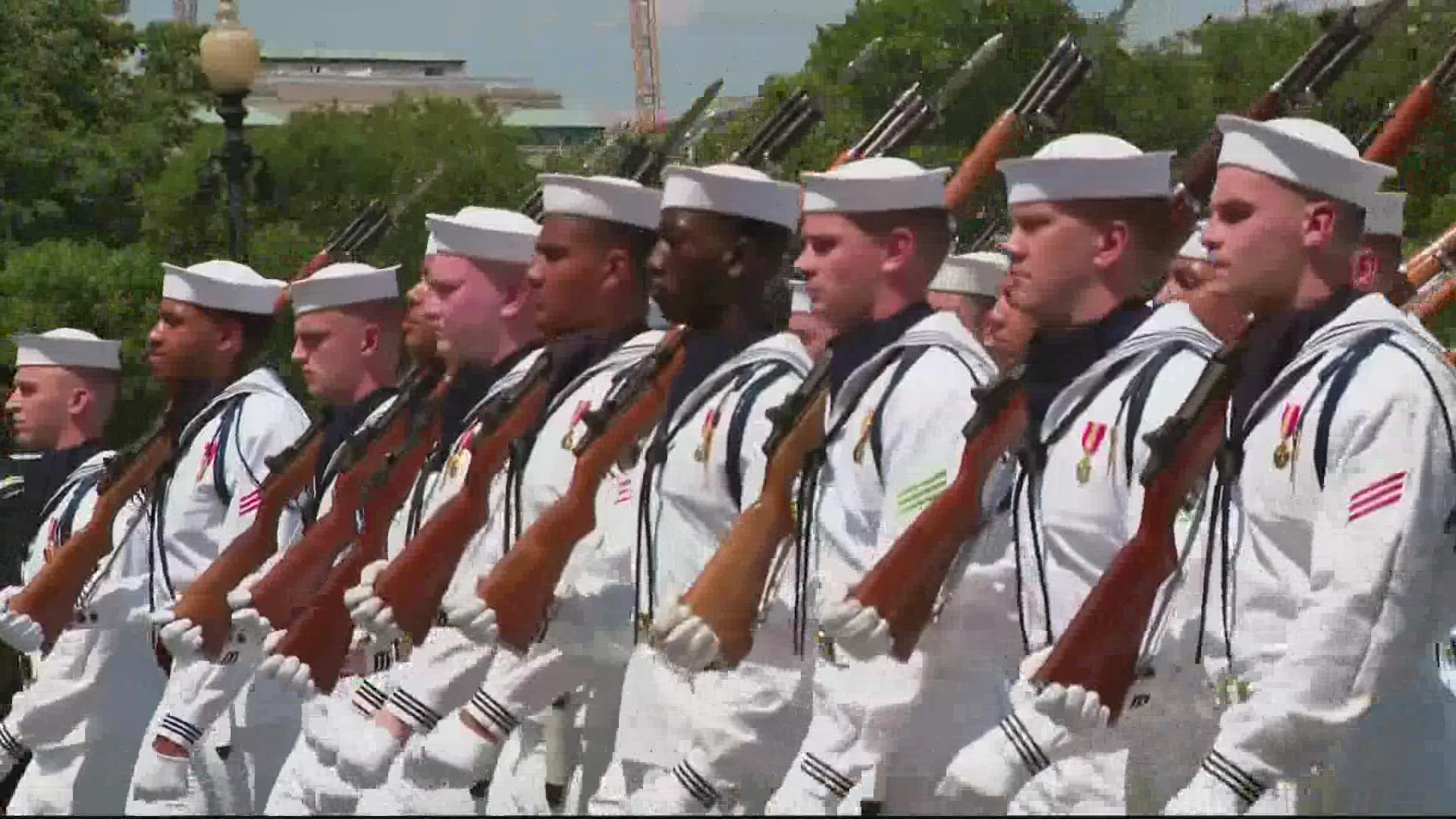 The Memorial Day Parade returned to DC for the first time since the start of the COVID-19 pandemic.