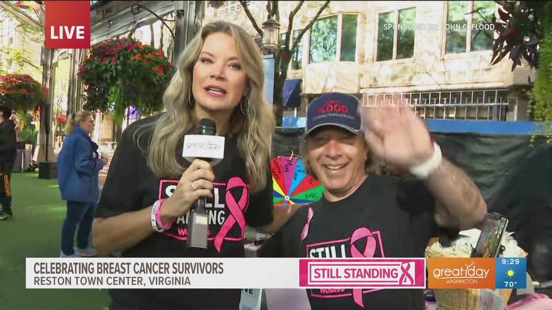Sponsored by John C. Flood. See how the experts at John C. Flood are joining the Still Standing event at Reston Town Center and celebrating breast cancer survivors.