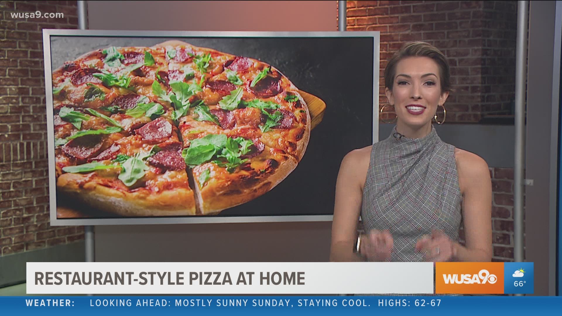 Ellen learns how to make the perfect pepperoni pizza at home with Chef Edgar Garcia and Crystal DeMott from Lena’s Wood-Fired Pizza & Tap in Alexandria, Va.