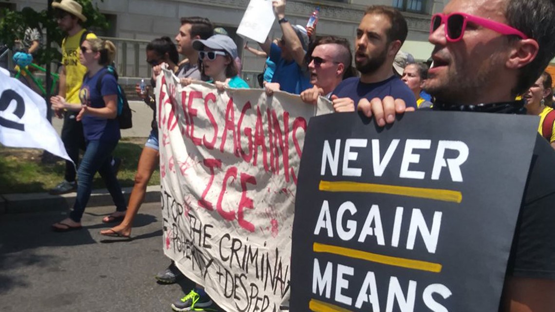 Anti-ice Protesters Arrested After Going Into Government Building 