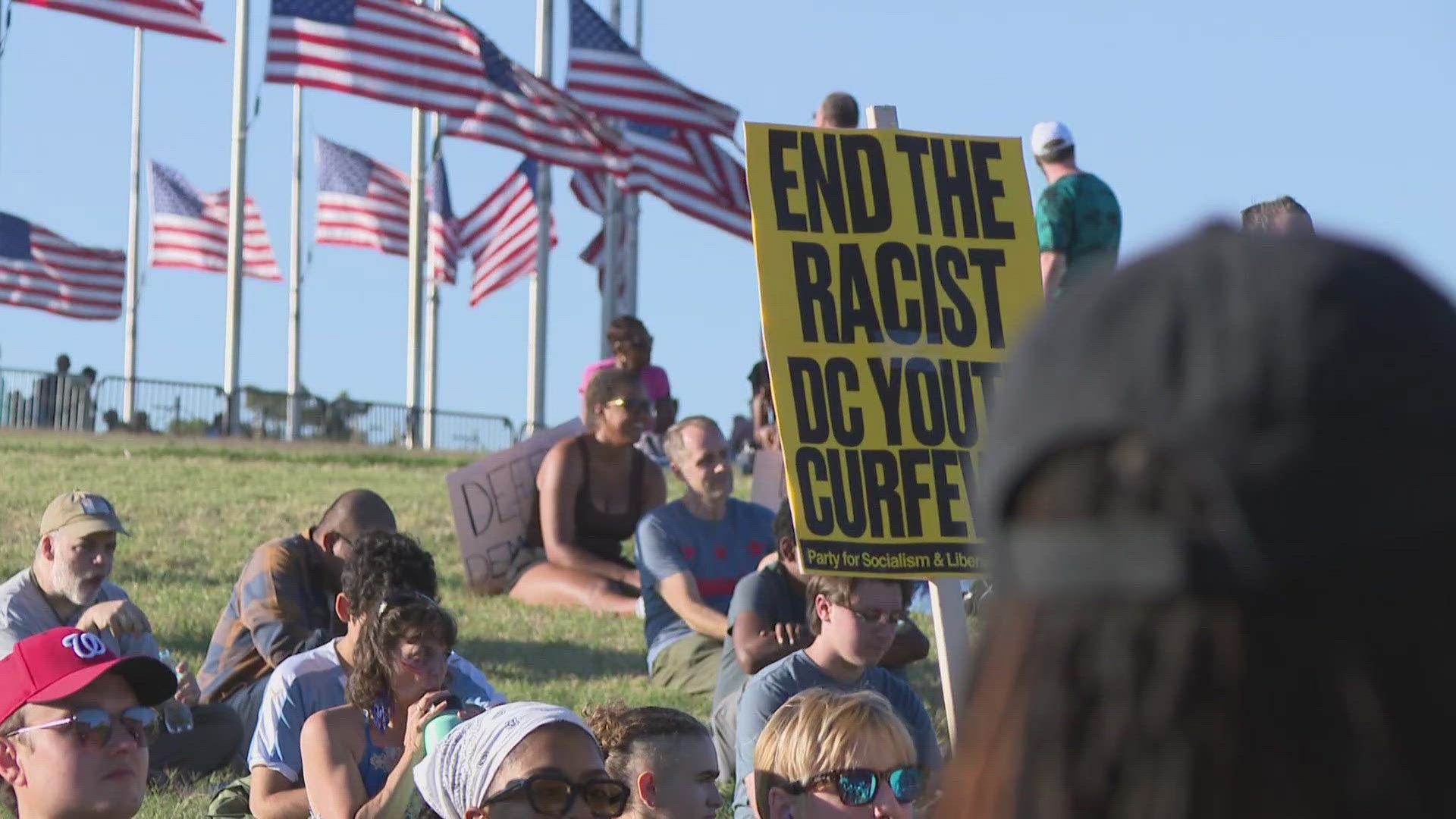 Protesters Rally in D.C. Against Federal Takeover | wusa9.com