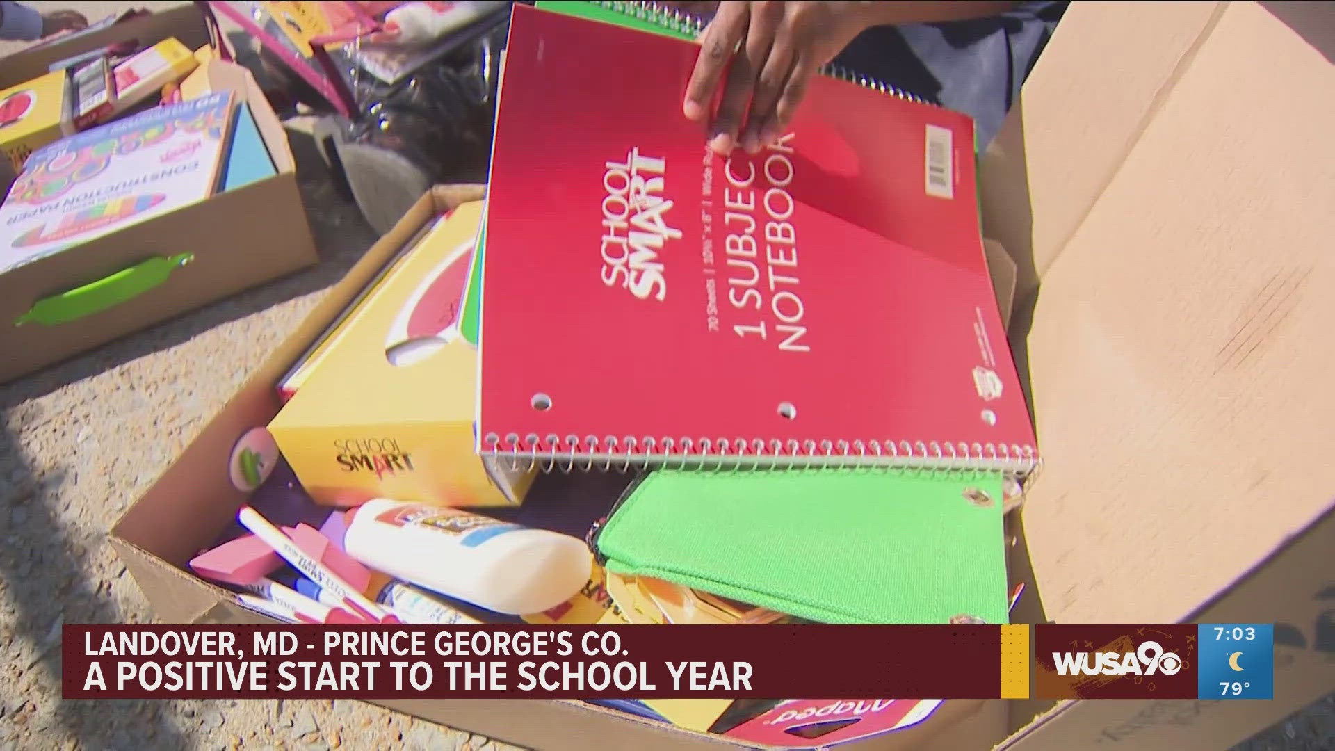 THE COMMANDERS HOSTED 300 STUDENTS AT CORA RICE ELEMENTARY SCHOOL IN LANDOVER MARYLAND.