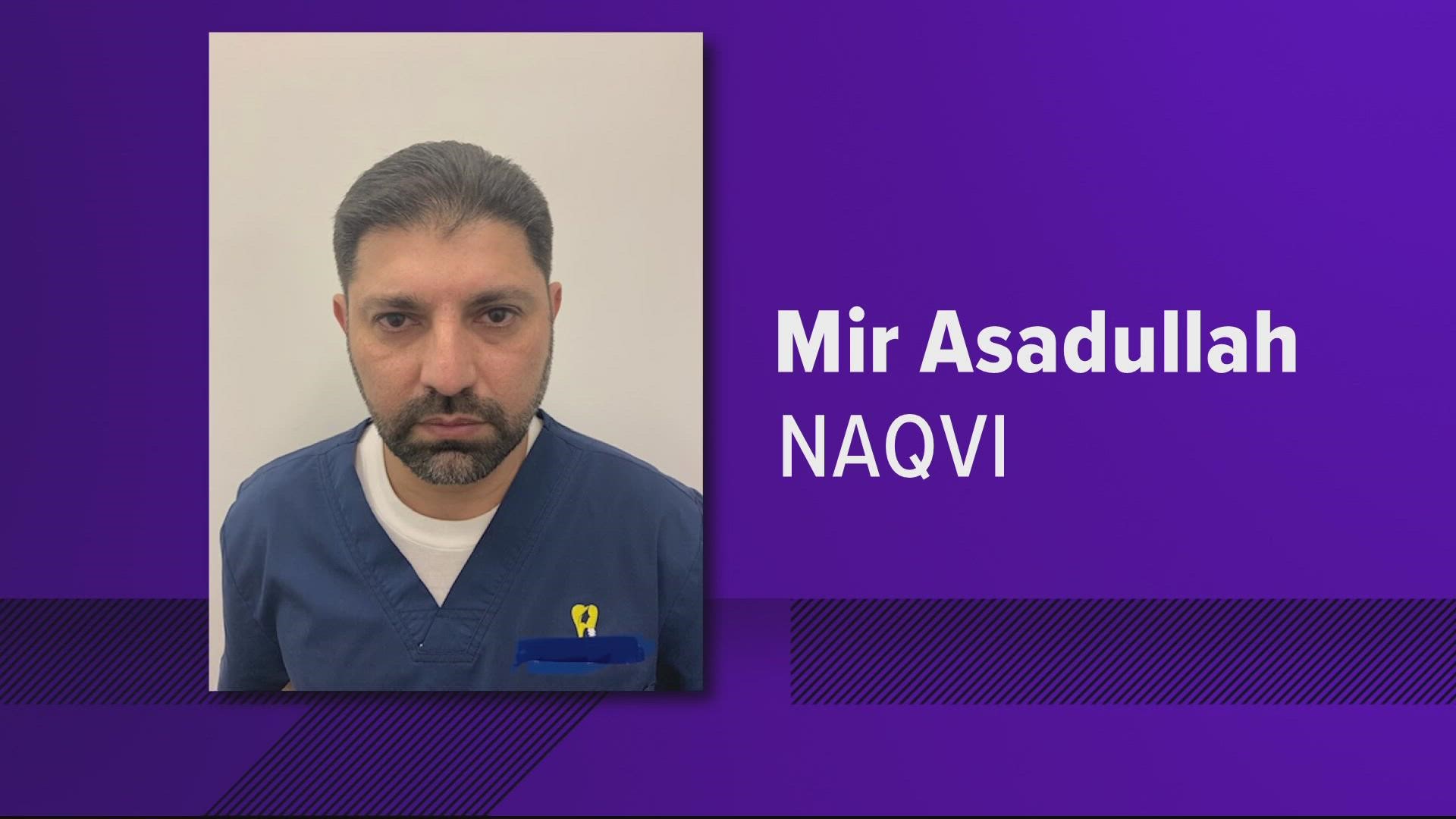 Montgomery County Police believe that there may be additional victims of Mir Asadullah Naqvi who worked at Olney Center for Oral and Maxillofacial Surgery.