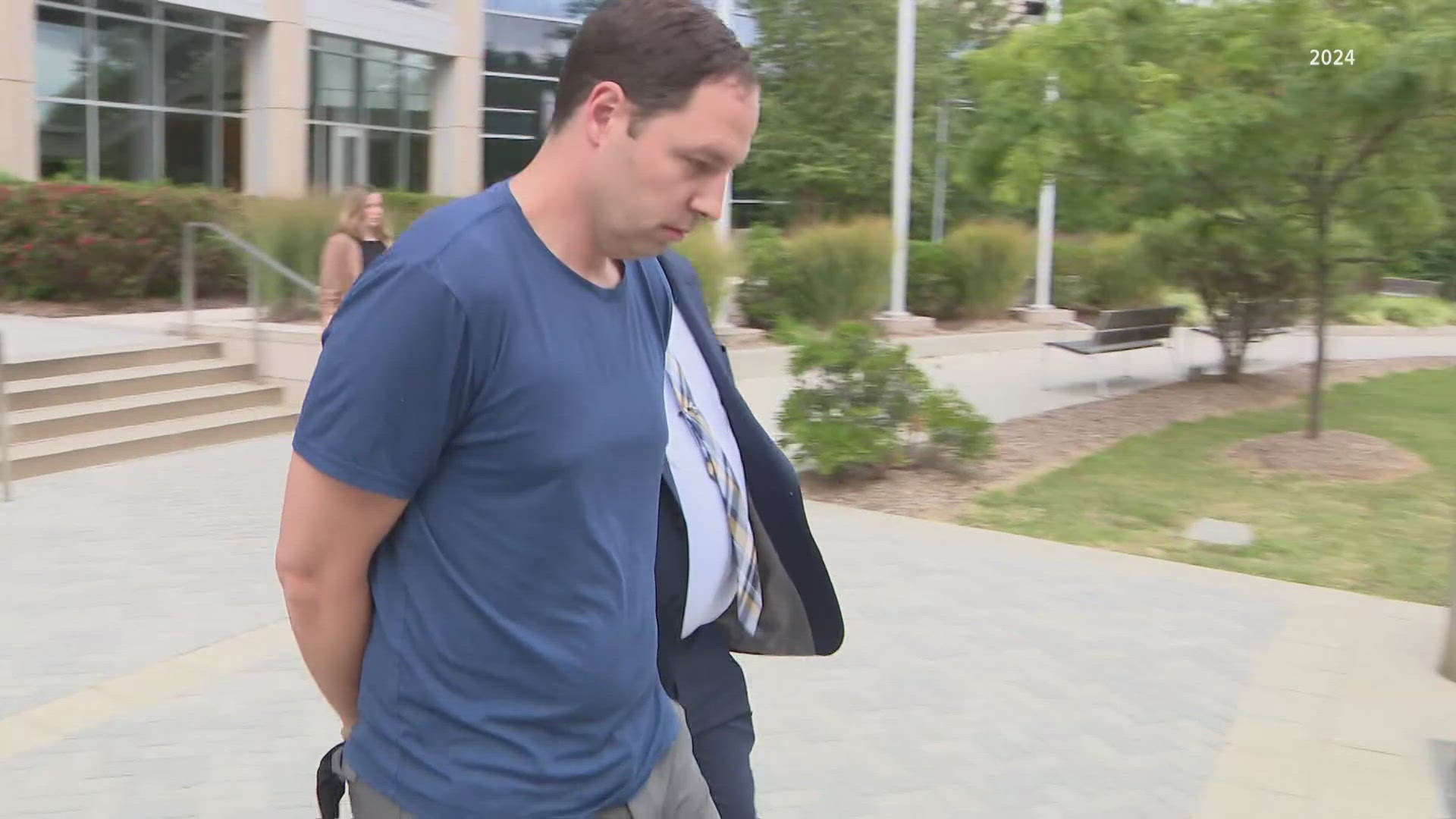 Brendan Banfield is accused of killing his wife and another man, while having an affair with family au pair.