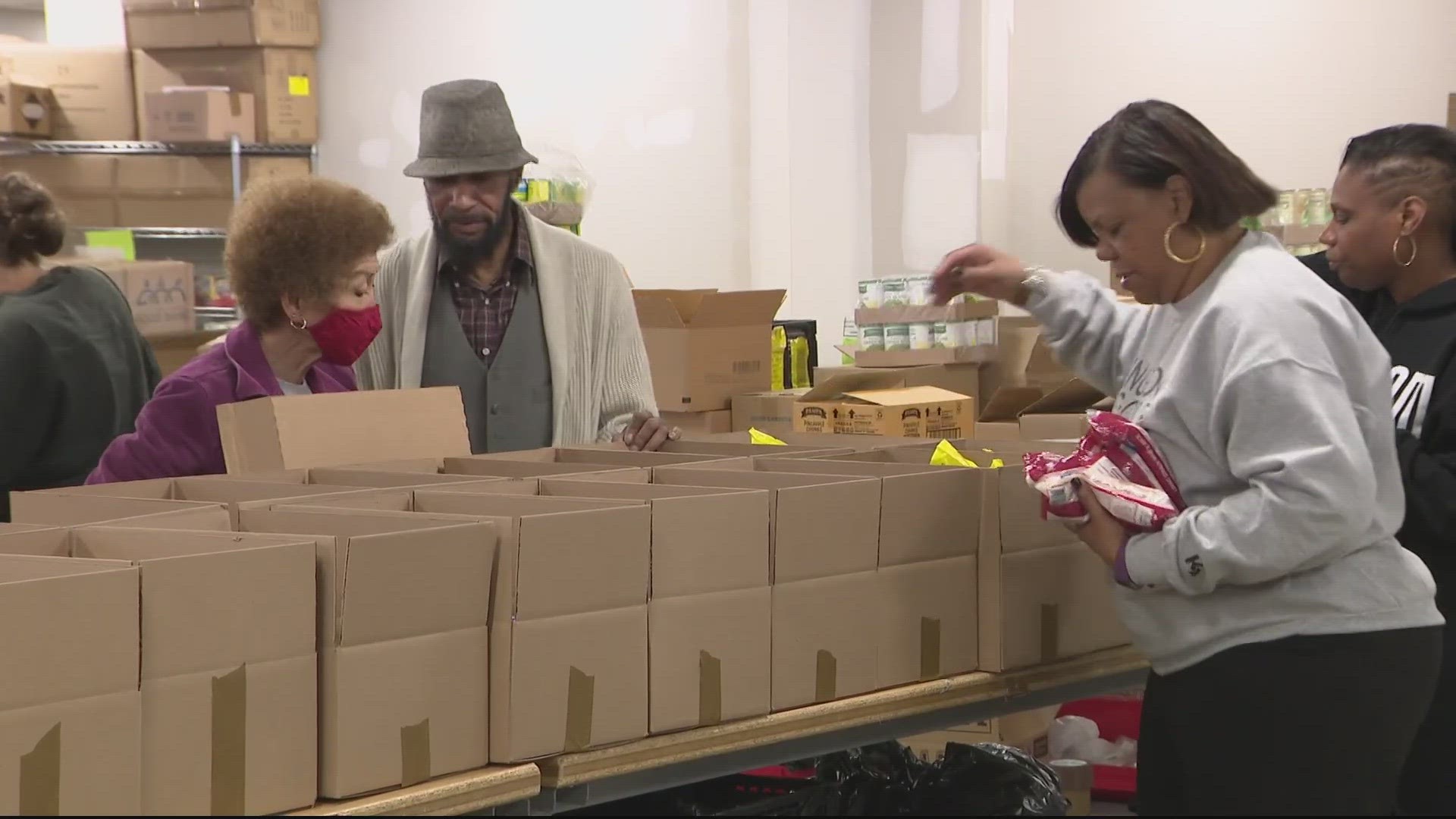 A Prince George's County church is helping to feed families in need all across Maryland.