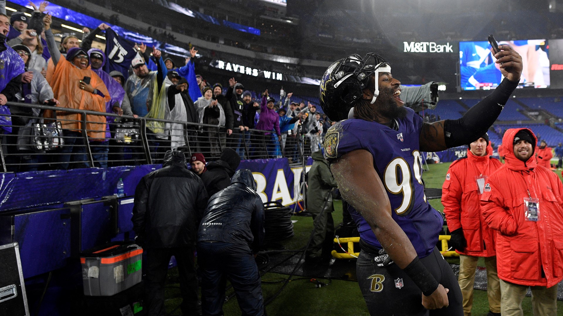 Washington Redskins Dwayne Haskins at Ravens playoff game