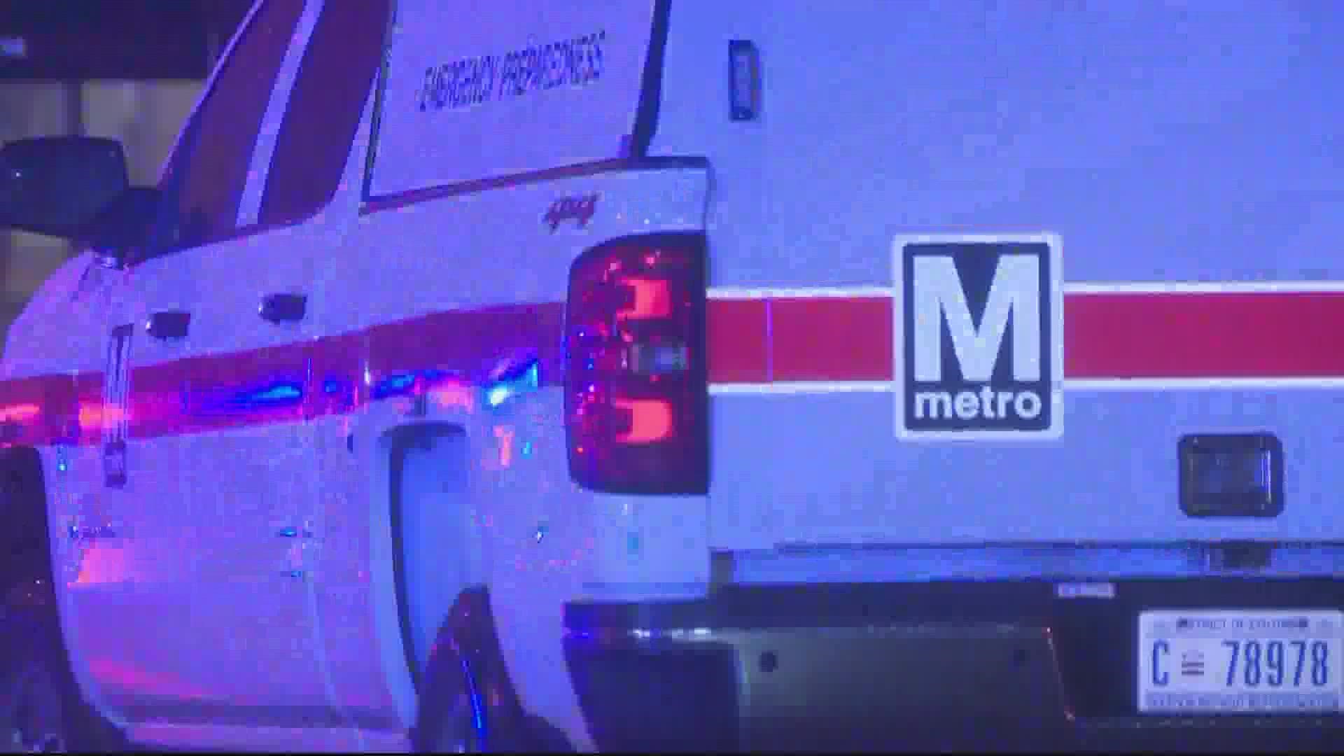 A man is dead following a shooting in a parking lot at Southern Avenue's metro station.