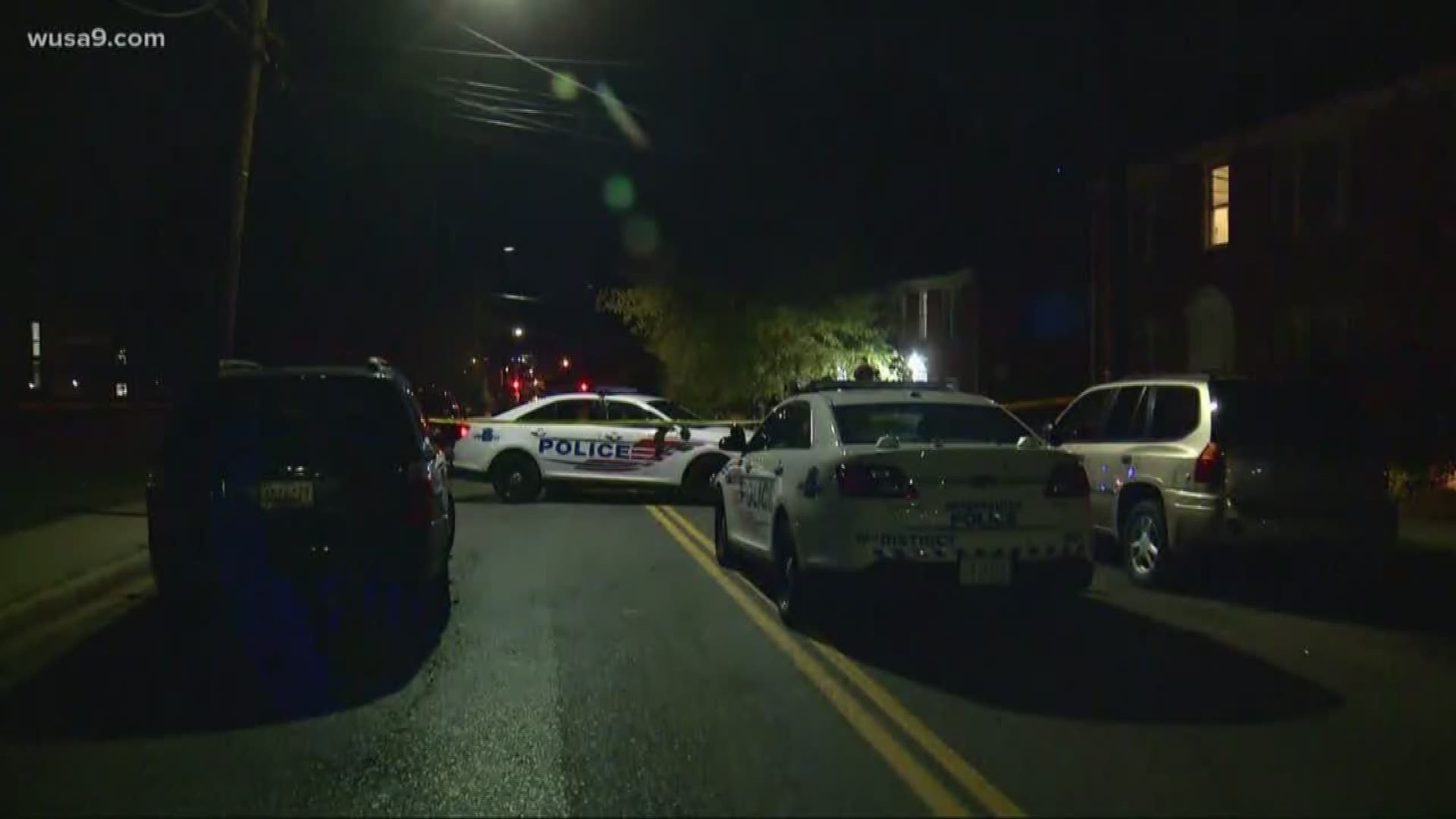 The off-duty police shot an adult male and a teen boy Friday in the 300 block of Anacostia Road, SE.