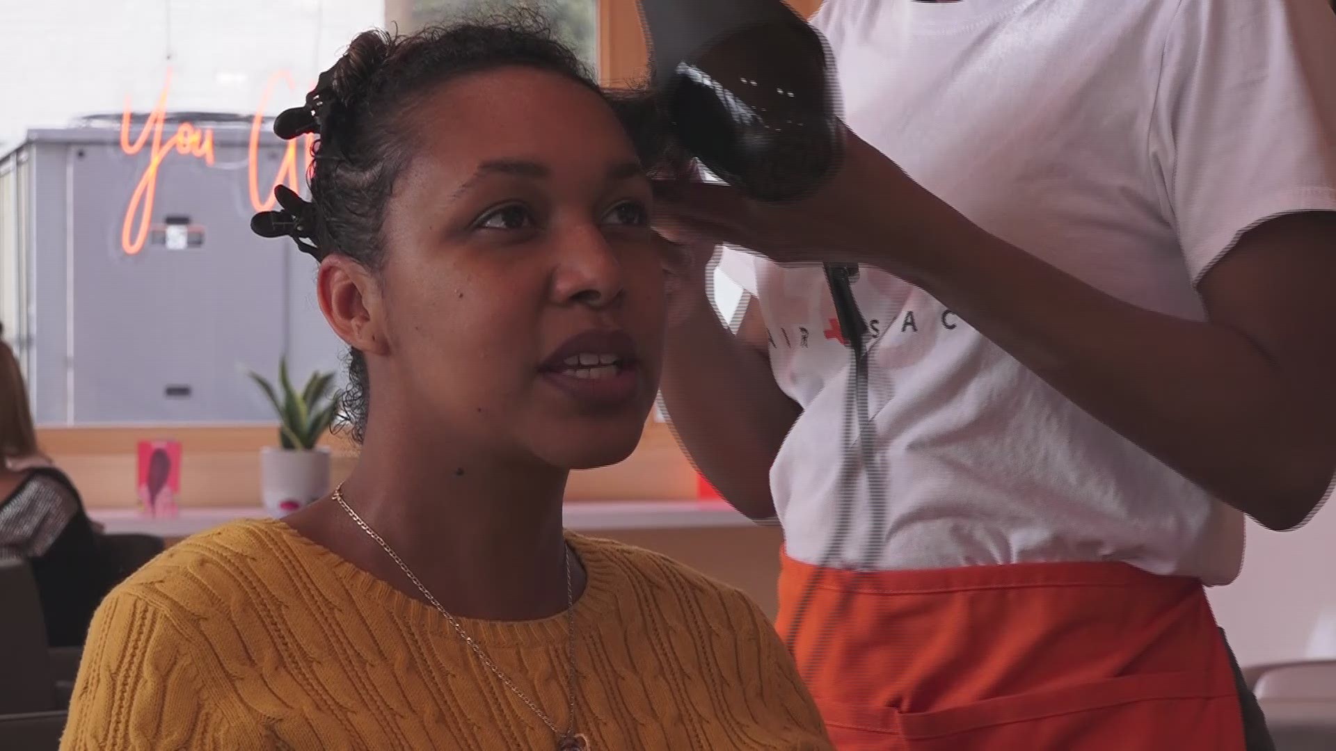 Blow dry bars are not new, but a new business in College Park promises to offer a different experience for women of all ethnic backgrounds and hair types.