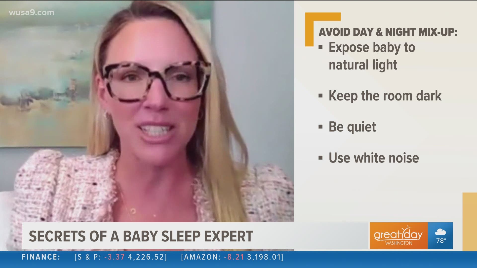 Founder of Dream Baby Sleep, Carolynne Harvey shares some secrets to getting your baby to sleep all night.