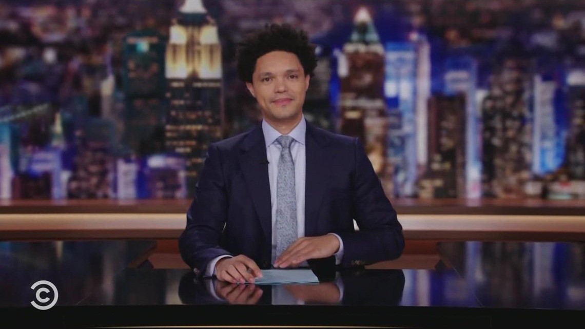 Trevor Noah gives one last tearful goodbye to The Daily Show