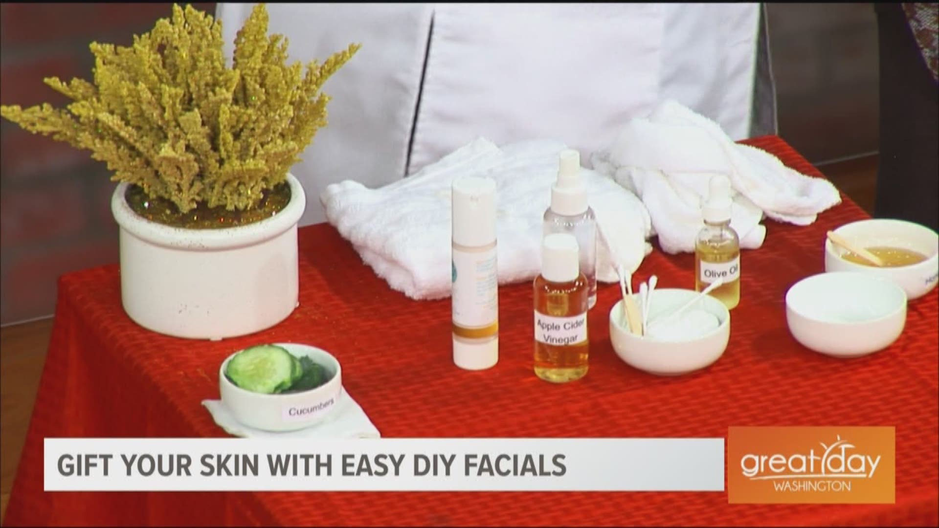Constance Glow, founder of Constance Glow Skincare offers some tip on how to do a DIY facial for any skin type with some items you probably already have at home!