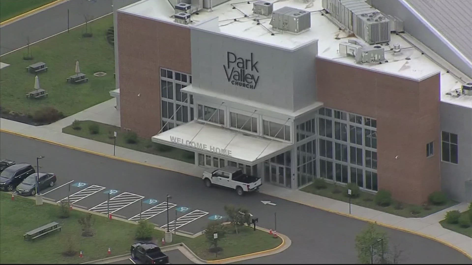 Rui Jiang, 35, of Falls Church, was arrested with a loaded gun at Park Valley Church after police say he made threats against that church.