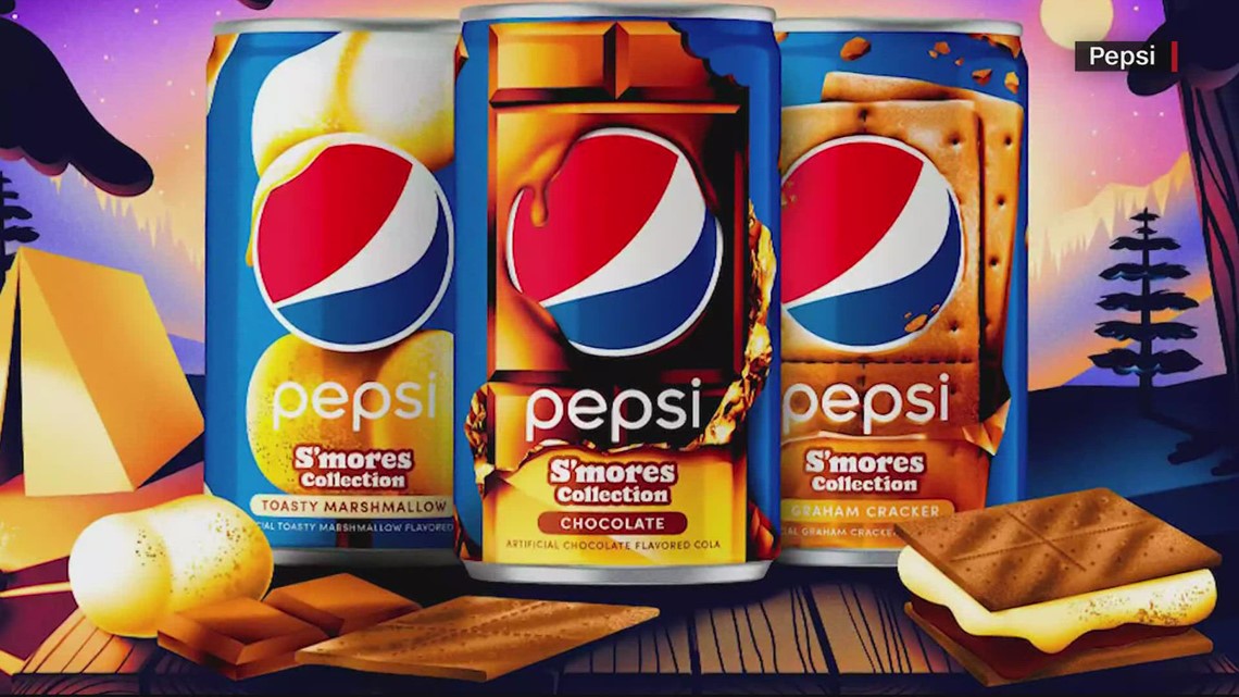 Pepsi S'mores Soda collection