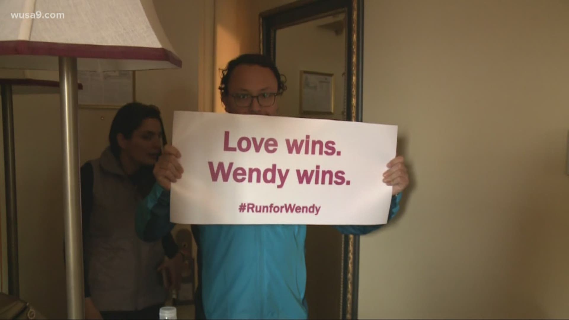 30,000 athletes are running the streets of Beantown this afternoon in the Boston Marathon. One of those runners is the fiance of Wendy Martinez. She was killed last year, while out on a run, training for the Boston Marathon.