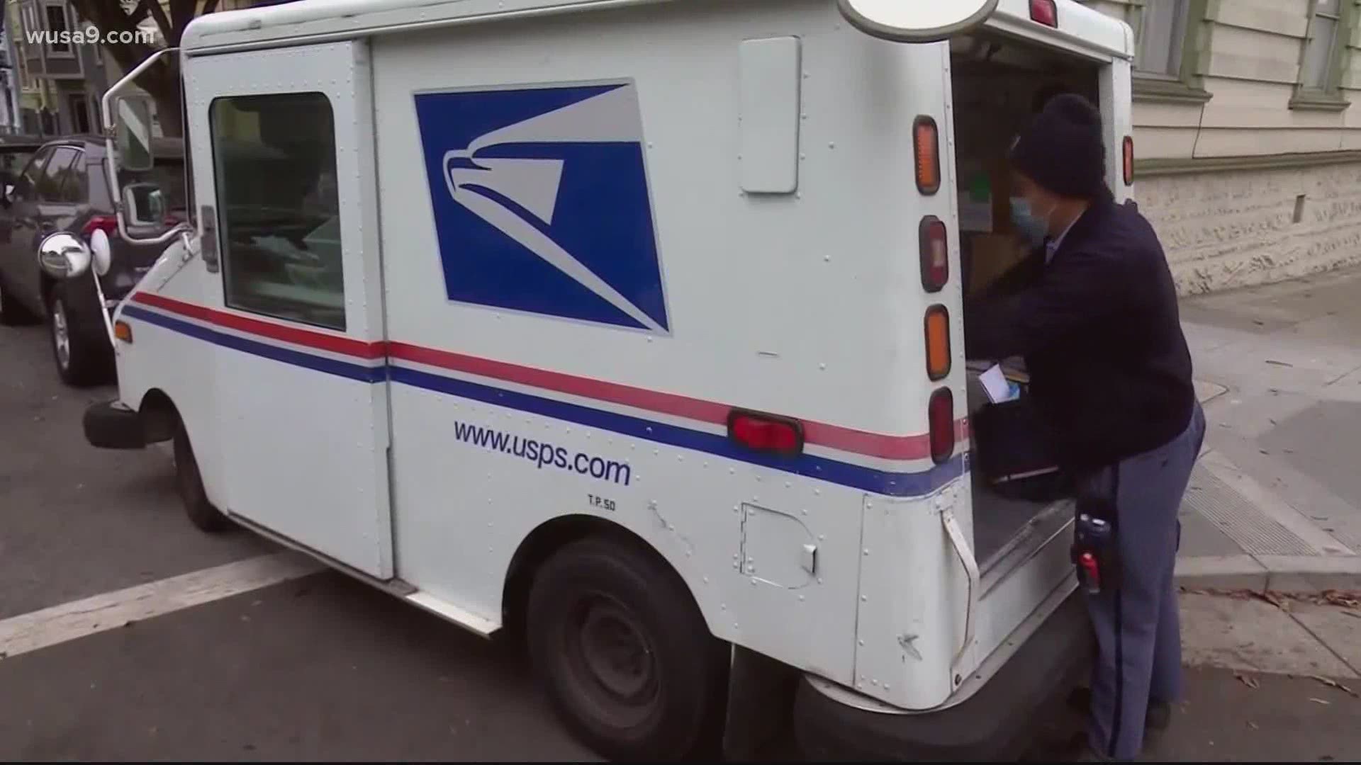 Some residents went to the post office to find their mail while others were left empty-handed.