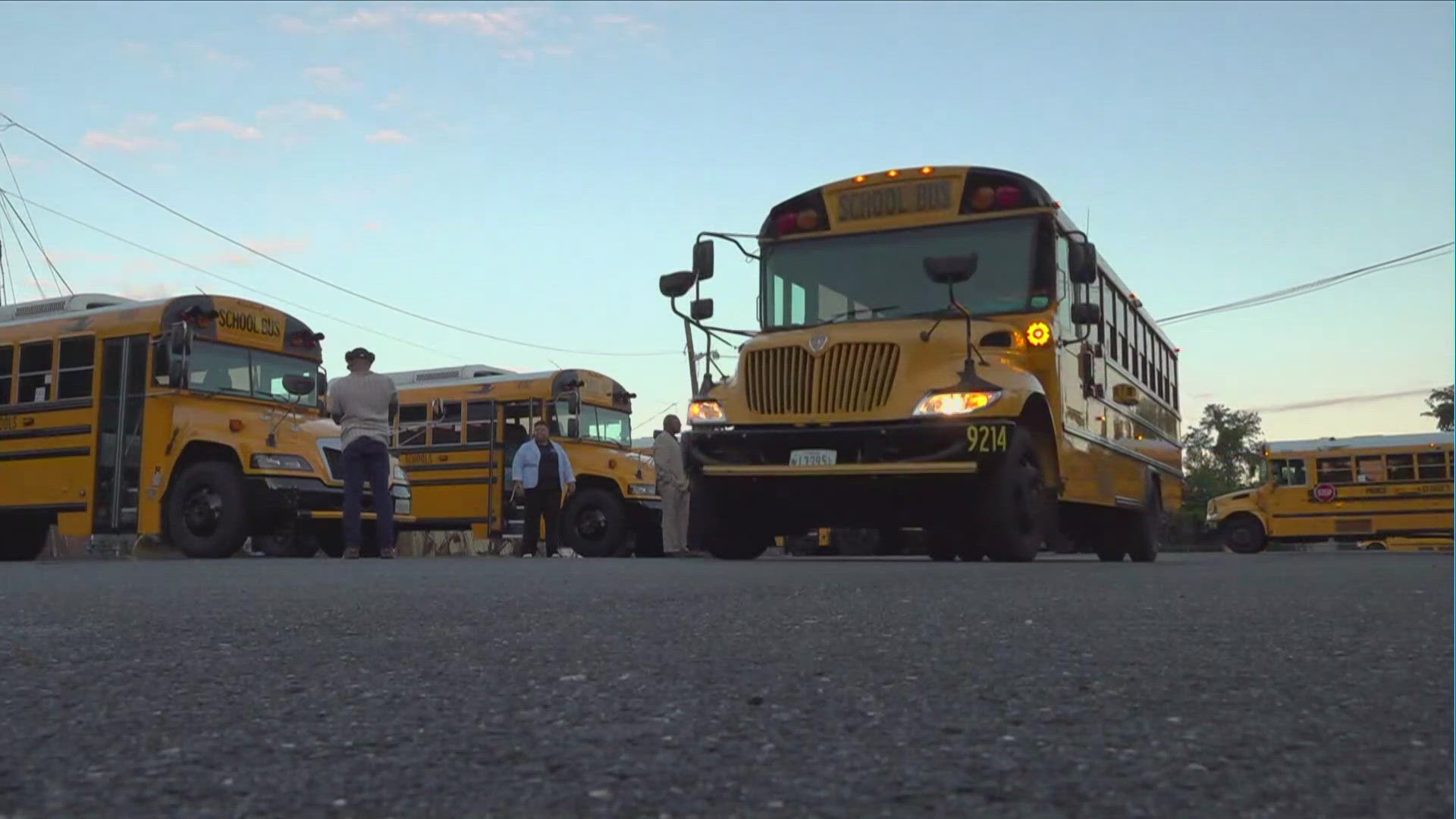 PGCPS is back in session. But, some students had to wait a little longer to get their year started because of a bus driver shortage. 