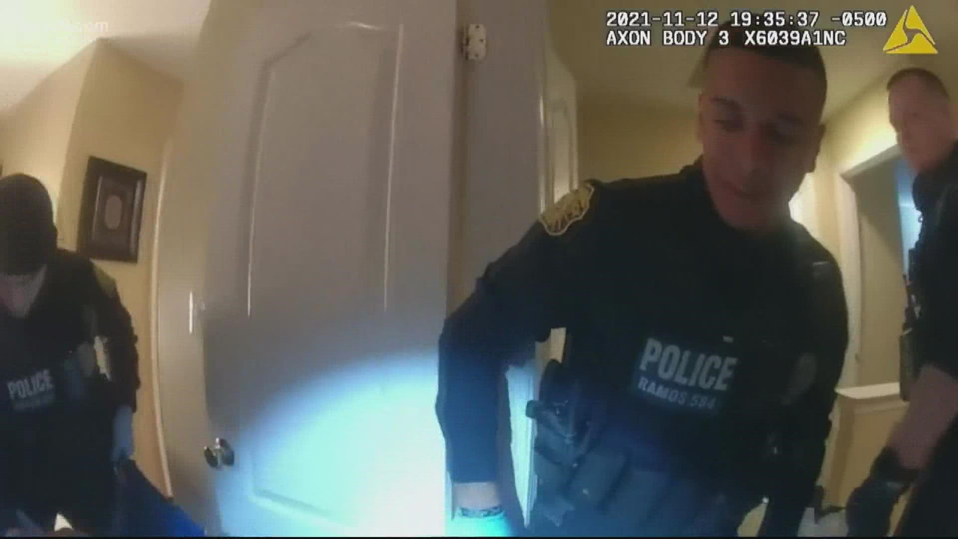 Bodycam video released after man dies following Frederick police encounter.