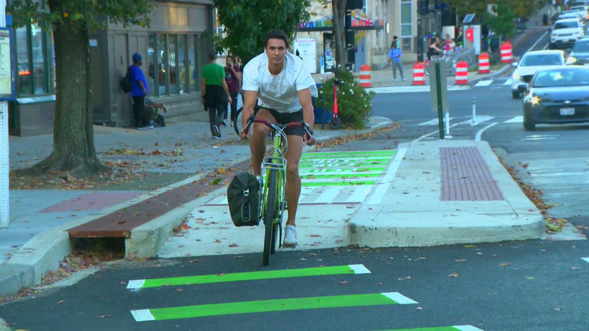 We've been reporting on the bike lane project along Columbia Road since the project began. 