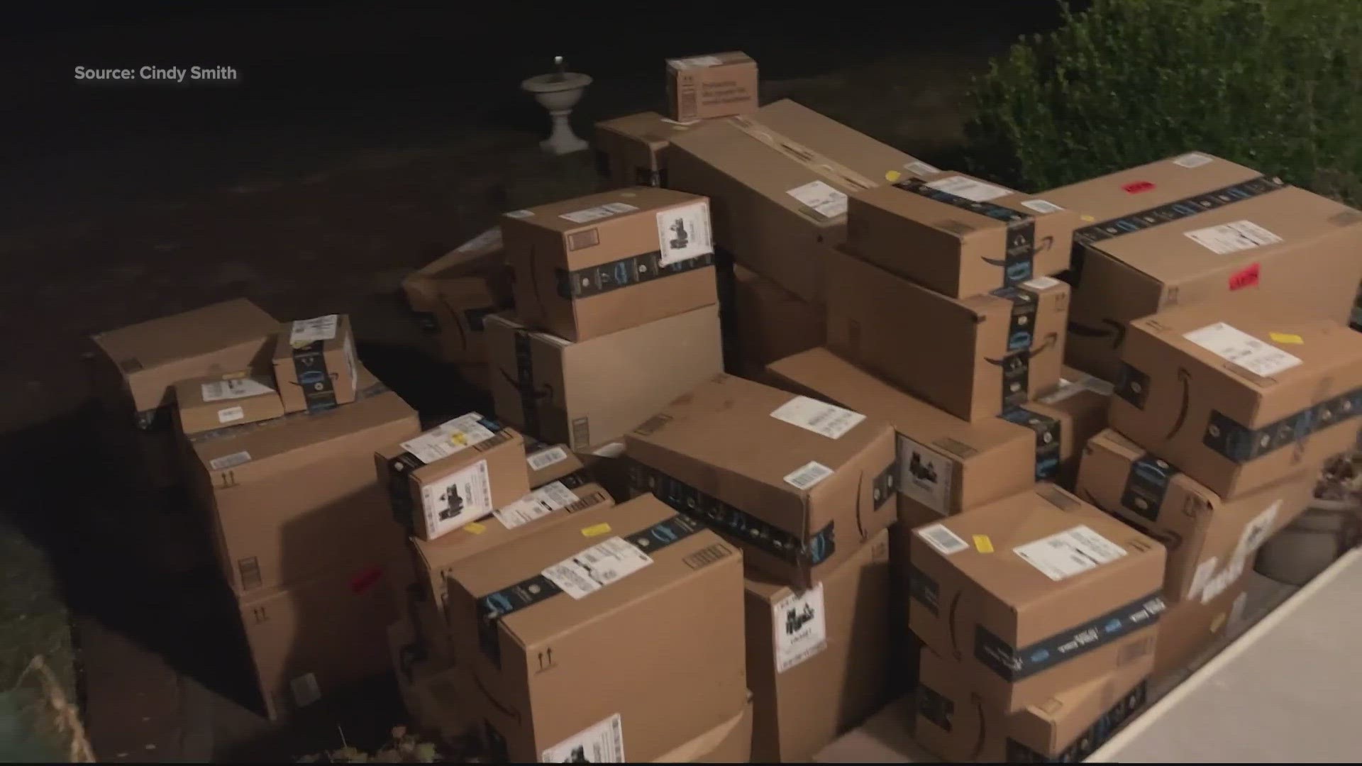 Imagine receiving endless Amazon boxes -- full of stuff you didn't order. That's exactly what's happened to a woman in Prince William County.