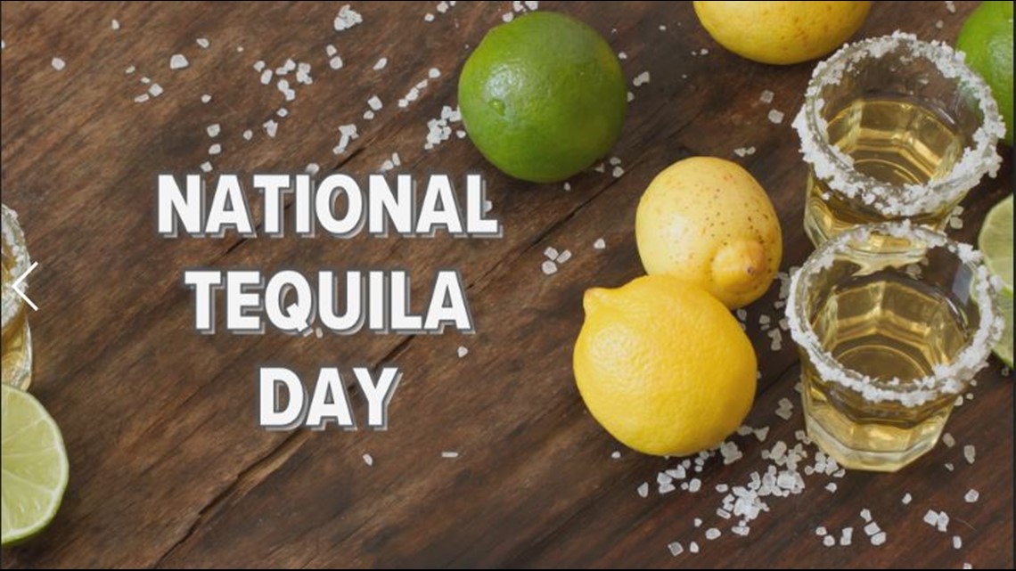 It's margarita time! July 24th is National Tequila Day
