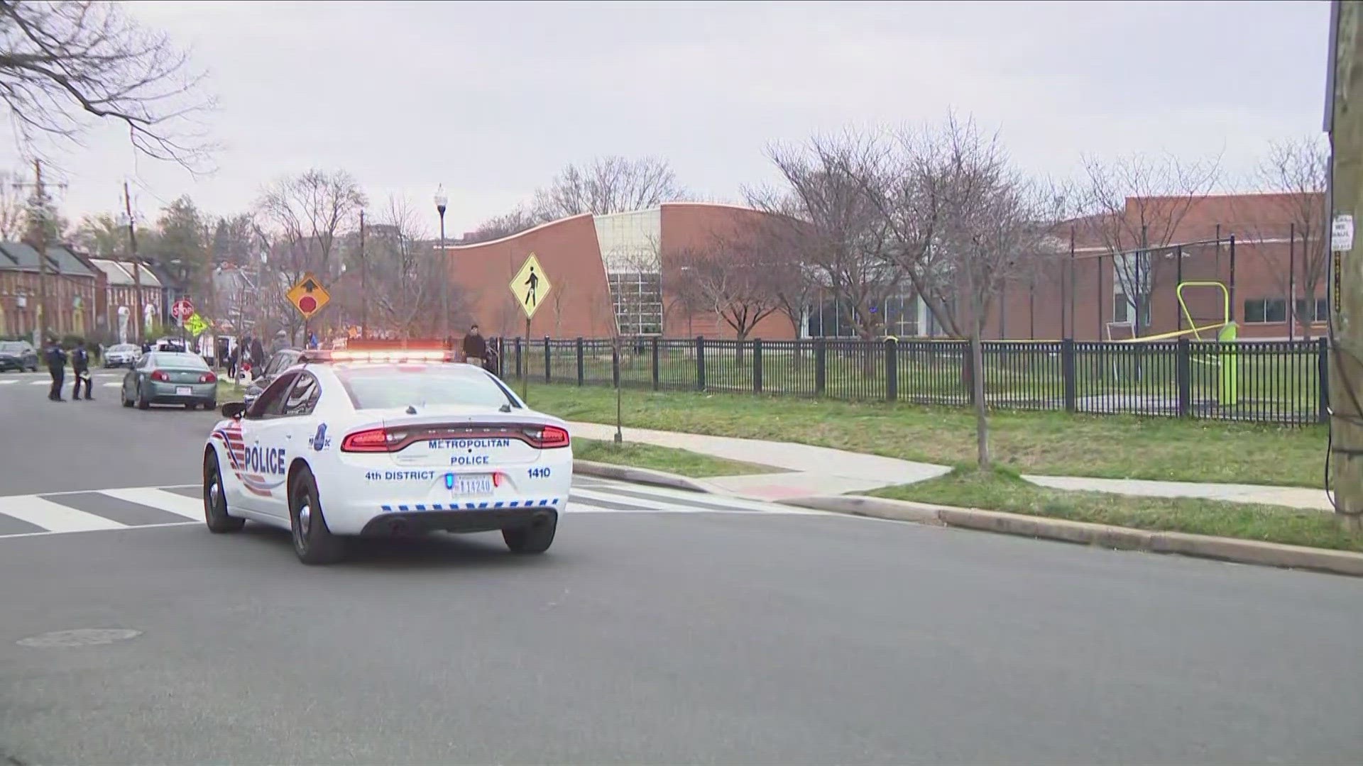Police are investigating after a teenage boy was shot outside the Turkey Thicket Recreational Center in Northeast, D.C. on Friday.