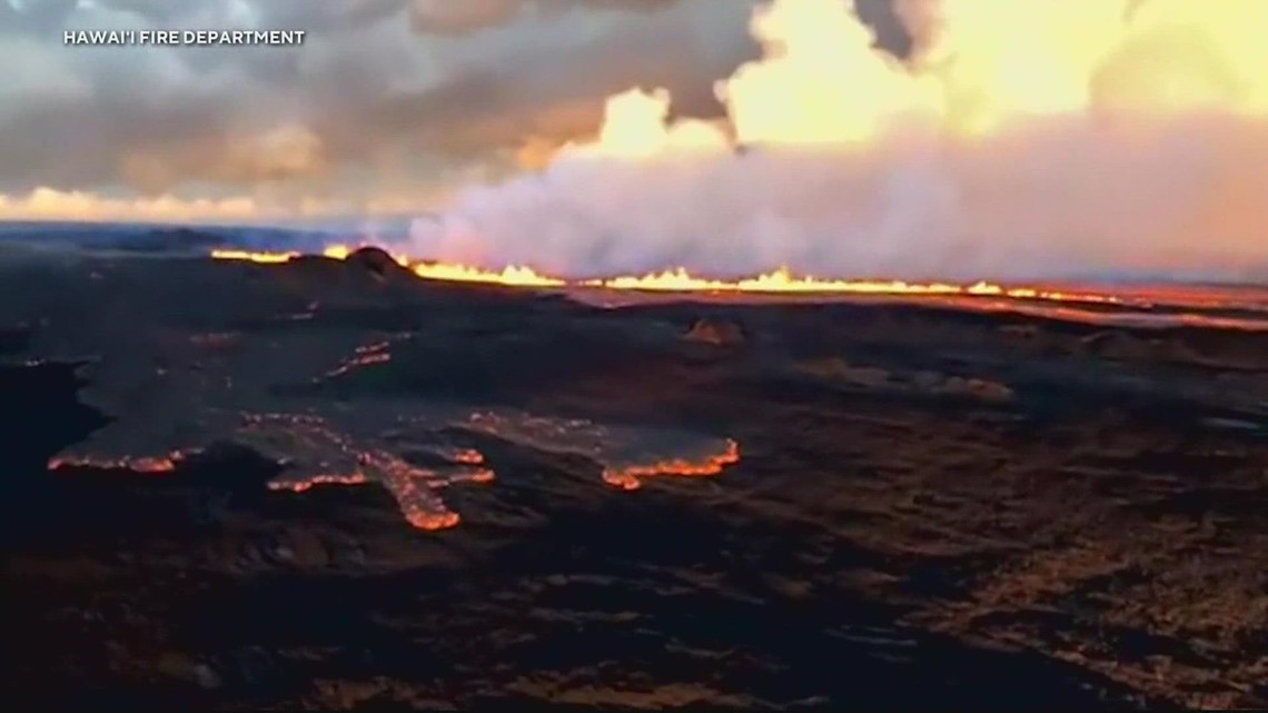 World's biggest active volcano erupting in Hawaii