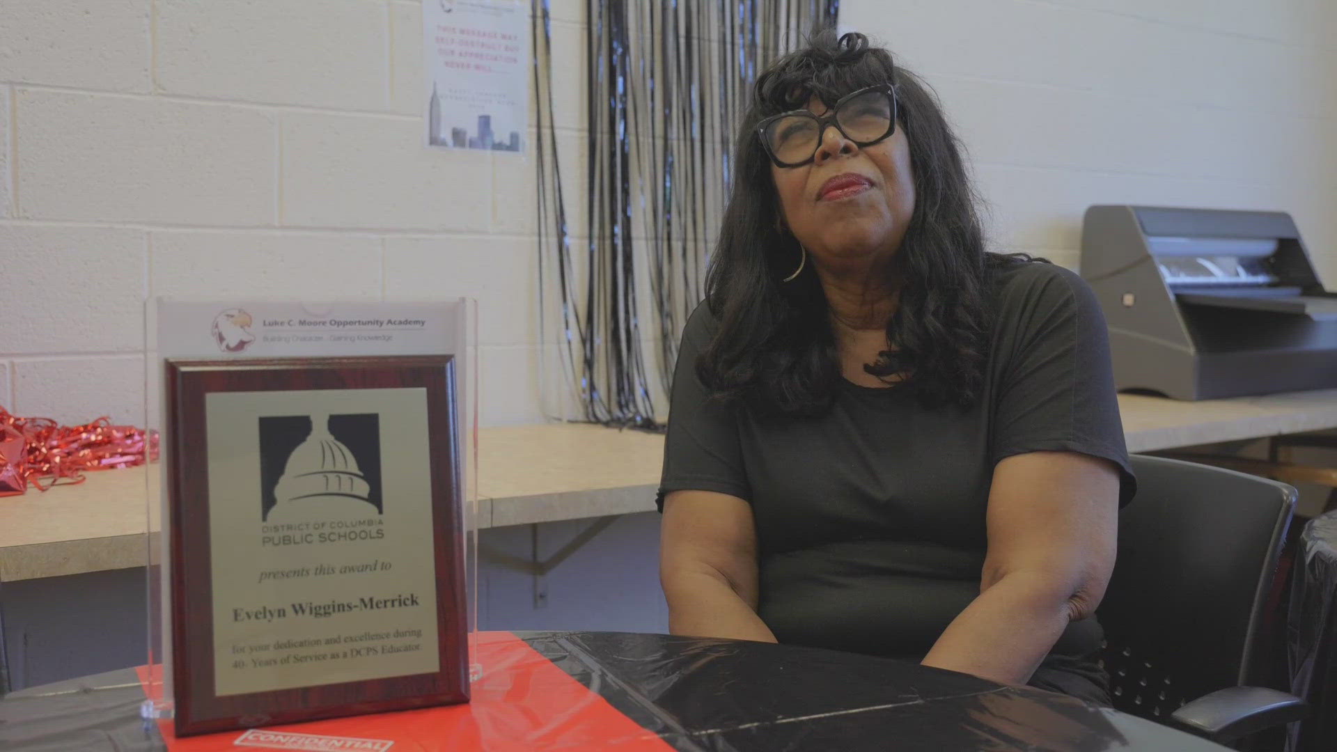 Ms. Evelyn Wiggins-Merrick has been voted "Best Teacher" at the Luke C. Moore High School 6 times.  