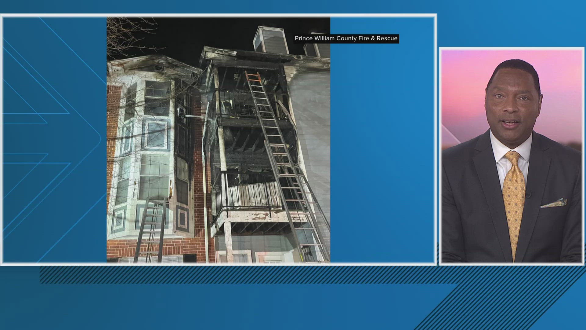 2 firefighters injured and 9 people displaced after an apartment fire ...