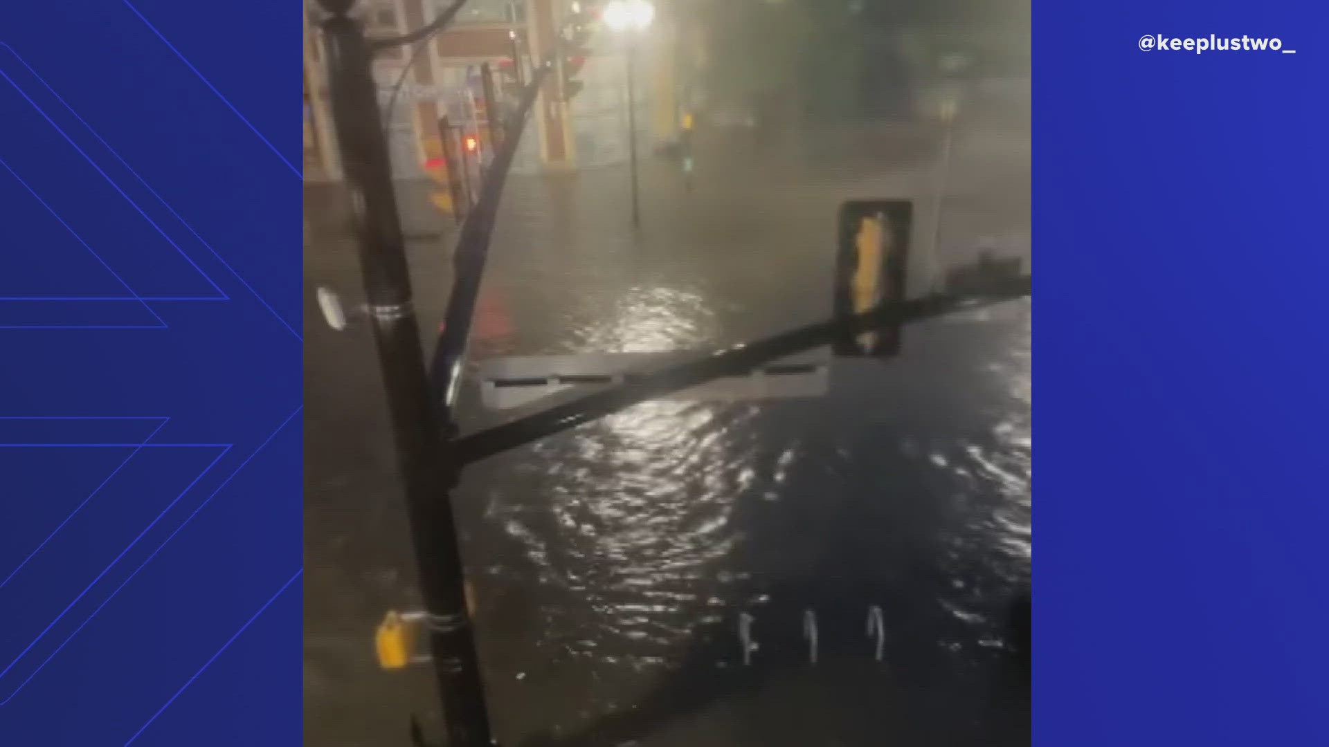 The video was taken at Columbia Pike and South Greenbrier Street. 