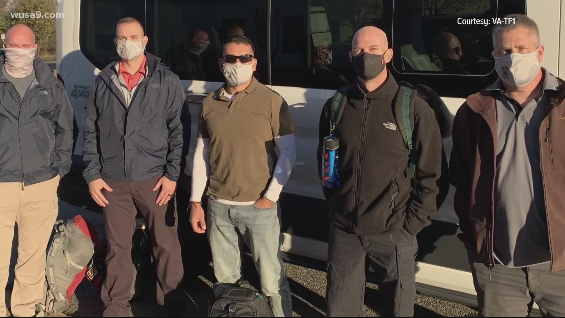 Five members of the Fairfax County Fire Department are on the ground there helping the Central American country after back-to-back hurricanes.