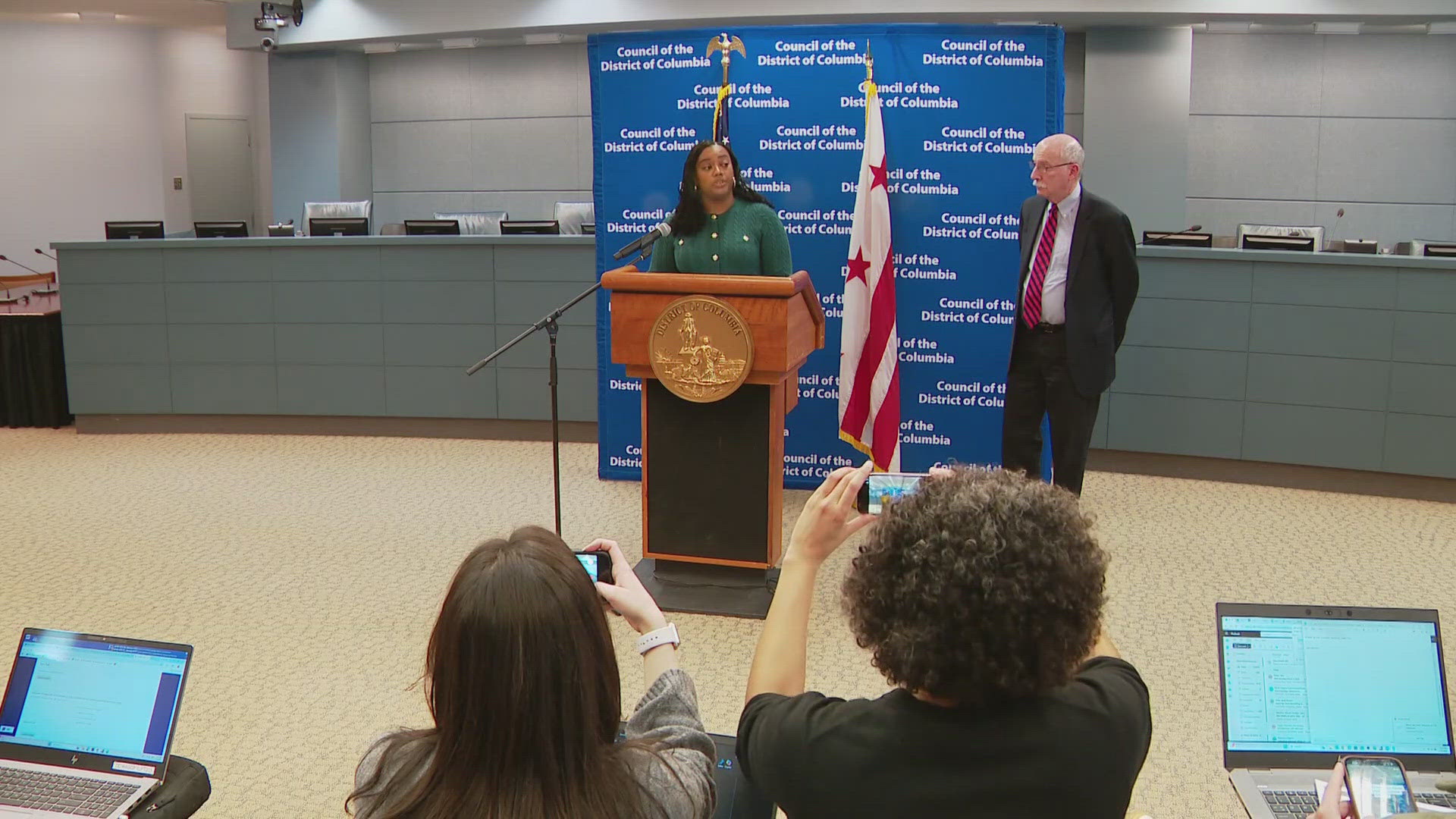 Ashley Ruff Dc Former McDuffie staffer sworn in as interim at-large DC councilmember ...