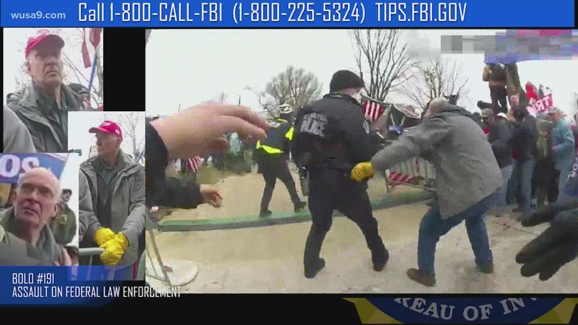 10 new videos of Capitol riot suspects accused of assaulting police ...