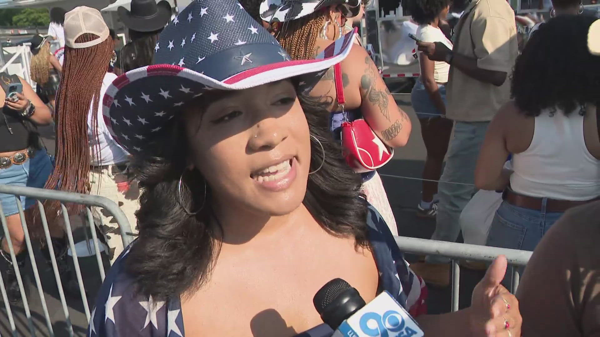 It was a Texas takeover in Prince George's County for the Fourth of July. 