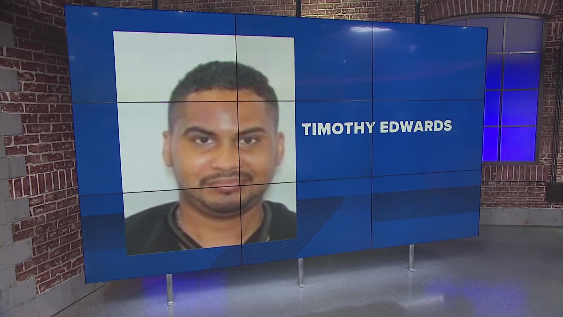 Prosecutors have charged 34-year-old Timothy Edwards with killing his own sister.
