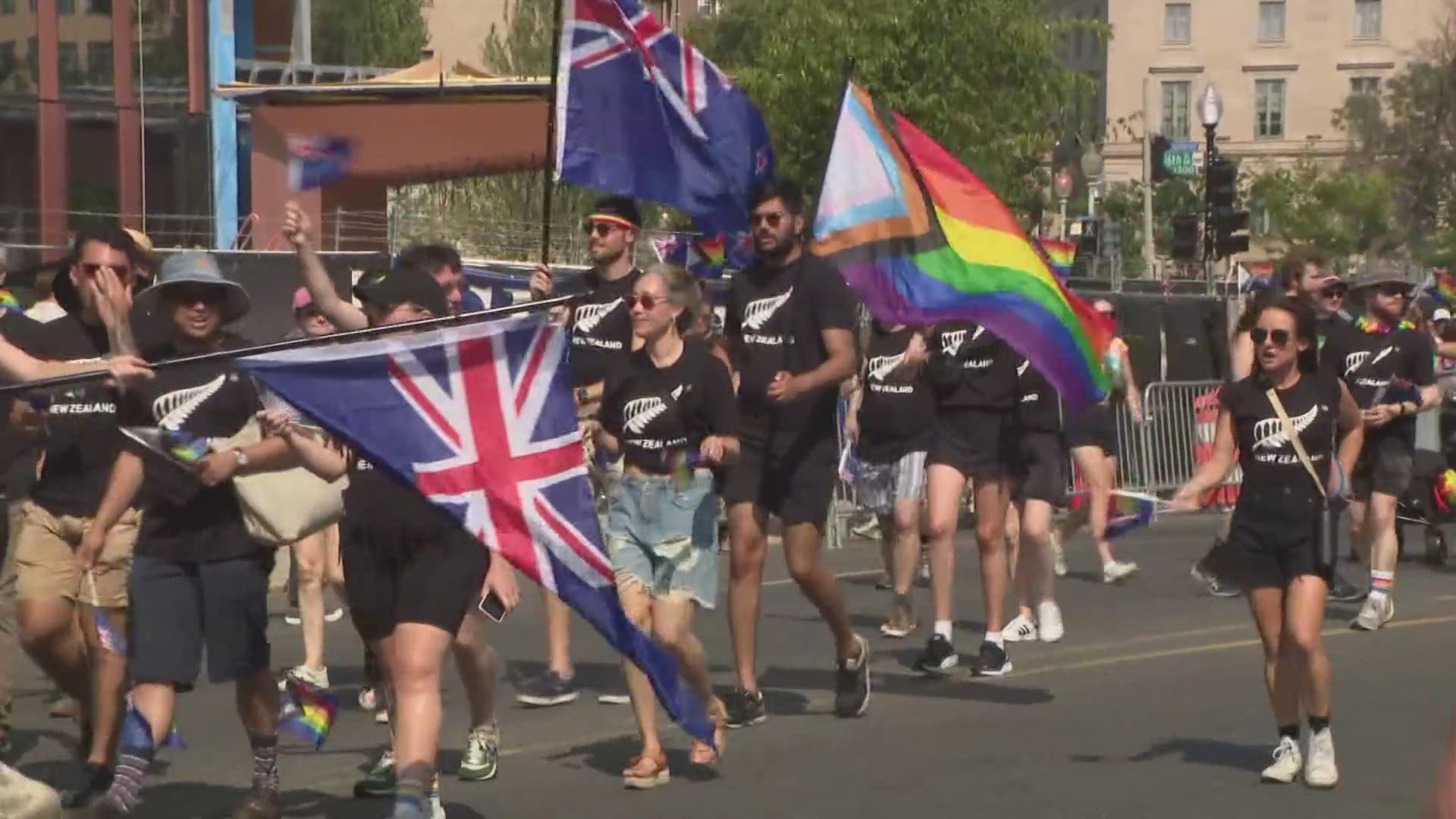 WUSA9 spoke to Ashley Smith, Board of Directors President at Capital Pride Alliance, who provided details about today's event.