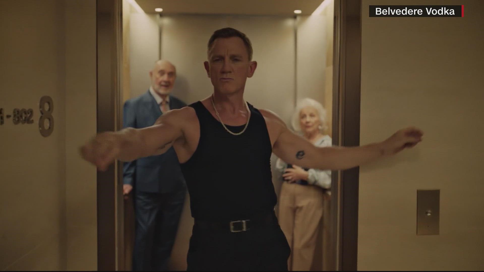 Daniel Craig shows off some killer dance moves in a new commercial for Belvedere directed by Taika Waititi.
