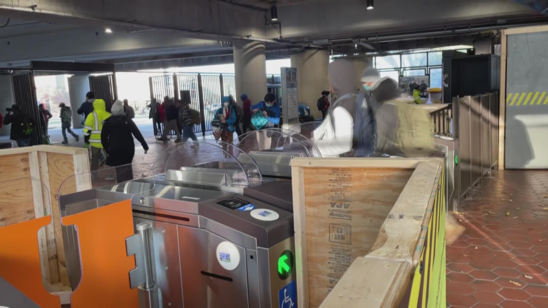 Regardless of a prototype aiming to curb fare evasion, WUSA9 captured footage of several people appearing to step over the faregates.